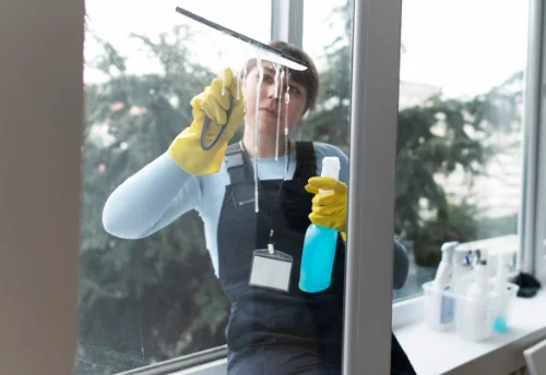 Nettoyage de vitres intérieures et extérieures à Céaux-d'Allègre